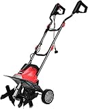 FANTASK 1200W Elektro Bodenhacke Motorhacke elektrisch mit Schutzschalter,...