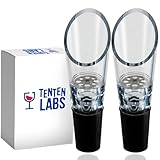 TenTen Labs WeinBelüfter und WeinDekanter (2er-Pack) – Premium Belüfter...