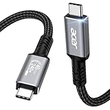 acer USB4 Kabel 1m, 8K@60Hz HDR Dispaly/40Gbps Datenkabel/240W USB-C...