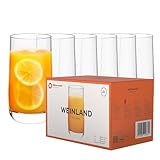 Stölzle Lausitz Saftgläser Weinland 6er-Set 315 ml – Hochwertige...