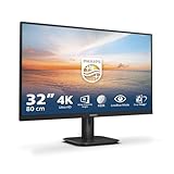 Philips 32E1N1800LA - 32 Zoll Ultra HD Monitor, Adaptive Sync, HDR10,...