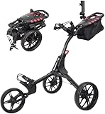 Newfly Golftrolley mit 3 Rädern, Ultraleicht, zusammenklappbar, mit...