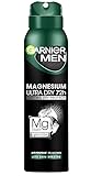 Garnier Deo Spray Magnesium Ultra Dry 72 h 150 ml x 6