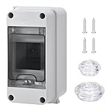 Szaboviktoria 3-Modul Aufputz-Sicherungskasten IP65, Wasserdicht,...