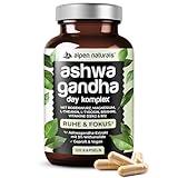 Ashwagandha Kapseln hochdosiert - 600 mg Ashwagandha‑Extrakt mit...