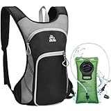 Zacro Trinkrucksack mit Trinkblase 2L, Trinkrucksack, Rucksack mit...