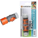 Gardena Regulierstop: Anschlussteil zum Wechsel der Anschlussgeräte,...