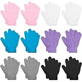 ONESING 12 Paar Kinder-Handschuhe – warme gestrickte Winterhandschuhe...