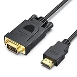 BENFEI HDMI zu VGA Konverter-Kabel 1,8M, Unidirektional HDMI zu VGA D-SUB...