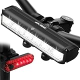 Beeptrum 1800 Lumen Fahrradlampe Vorne, 4-Lichtmodi 4000mah, mit Fahrrad...