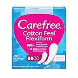 Carefree Slipeinlagen Cotton Feel Flexiform 100 Prozent atmungsaktive...