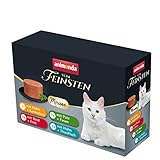 vom Feinsten Mousse Nassfutter-Vielfalt (12 x 85 g), Katzenfutter nass ohne...