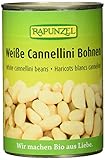 Rapunzel Weiße Cannellini Bohnen in der Dose, 6er Pack (6 x 400 g) - Bio