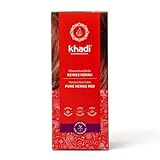 khadi REINES HENNA Pflanzenhaarfarbe - Haarfarbe für aufregendes Orangerot...