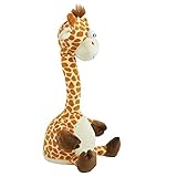 Kögler 76500 - Labertier Giraffe Gertrud, ca. 30 cm groß, nachsprechendes...