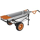 WORX WG050 Aerocart Multifunktions-Schubkarre – 8-in-1 Funktion:...