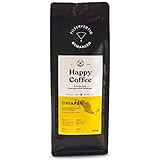 Happy Coffee CHIAPAS Kaffee Gemahlen (Bio) 🌱 Schokoladig, mild &...