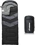 MalloMe Schlafsack Outdoor - Schlafsack Erwachsene und Kinder - Schlafsack...