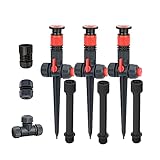 Eden 96093 Mehrfach Verstellbarer Gartensprinkler mit Erweiterungsset,...
