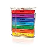 IEA Medical Tablettenbox 7 Tage morgens, mittags, abends, nachts |...