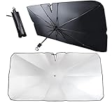 150 x 80 cm groß Sonnenschirm Auto, Auto Sonnenschutz Frontscheibe...