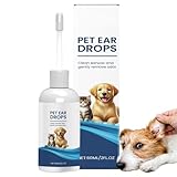 Hund Ohrenreiniger | Reinigungsmittel Für Hundeohren | 60ml Schnelle Und...