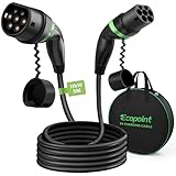 ECOPOINT 11-5-STR Typ 2 Ladekabel für Elektrofahrzeuge, 11 kW, tragbares...