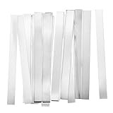QUARKZMAN 25 Stück Reiner Nickelstreifen, 0.15x8x100mm Nickelband für...