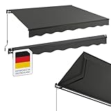 STEELSØN Gelenkarmmarkise Kestria 300x250 cm Markise Sonnenmarkise...