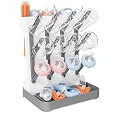 Babyflaschen Trockenständer mit Abtropfschale, BPA Frei...