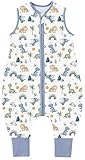 Chilsuessy Baby Schlafsack mit Füßen 1.5 Tog Kinder Ganzjahres Schlafsack...