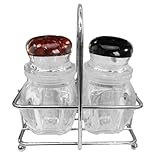 Salz- und Pfefferstreuer – Menage-Set | Salztopf | 2-teiliges...