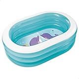 Intex 57482NP - Planschbecken Oval Whale (Modell Sortiment), Blau, 163 cm l...