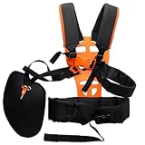 QKTYB Doppel Schultergurt Tragegurt Profi Schulterriemen Motorsense Trimmer...