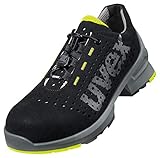Uvex 1 gelochter Halbschuh, Sicherheitsschuhe S1 SRC, Arbeitsschuhe für...