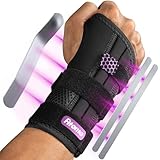 Fitomo Handgelenk Bandagen mit 3 Metallschienen und weicher Daumenöffnung,...