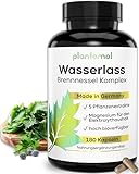 WASSERLASS - 6fach Komplex! Brennnessel Kapseln hochdosiert - 820mg...