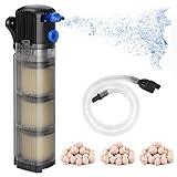 Forever Speed Aquarium Innenfilter 3-in-1 Einstellbarer Durchfluss Aquarium...