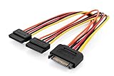 Digitus Assmann Electronic AK-430405-003-M Internes 0,3 m SATA 2 x 15-Pin...
