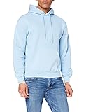 Fruit of the Loom Herren Kapuzenpullover, Blau (Sky), Medium