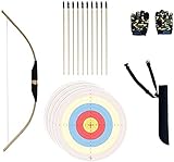 Handgefertigtes Bambus, komplettes Bogenschieß-Set für Kinder und...