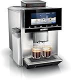 SIEMENS Kaffeevollautomat EQ900, großes farbiges TFT-Display, 36 Heiß-...