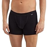 Dilling Merino Boxershorts für Herren - 100% Bio-Merinowolle Schwarz XL