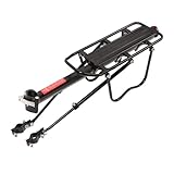 HUSHUI Hinterer Gepäckträger, Leichter Fahrradträger aus...