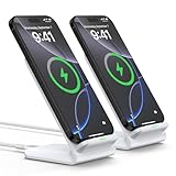 15W Samsung S25 Wireless Charger Stand Fast Charging Station for Samsung...
