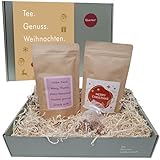 Tee Geschenkset Merry Christmas & Dankeschön – Weihnachtstee mit...