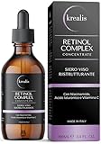 •100ml• Retinol Serum, mit Niacinamid, Hyaluron & Vitamin C, Serum...
