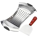 Pasdrucn Edelstahl Spätzlereibe Mit Teigschaber, Spätzlereibe Mit...