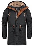 Indicode Herren INGillespie Winterjacke mit gefütterter Kapuze |...