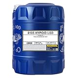 20 Liter MANNOL Schaltgetriebeöl Hypoid LSD 85W-140 API GL-5 LS...